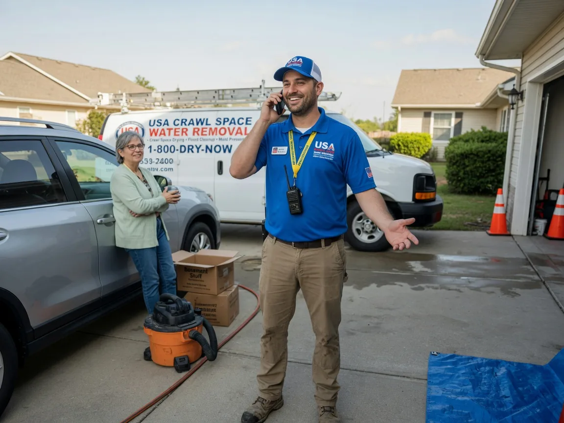Crawl Space Water Removal Leedey, OK FAQs